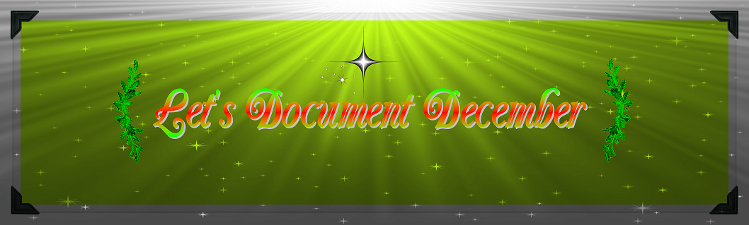 LET'S DOCUMENT DECEMBER
