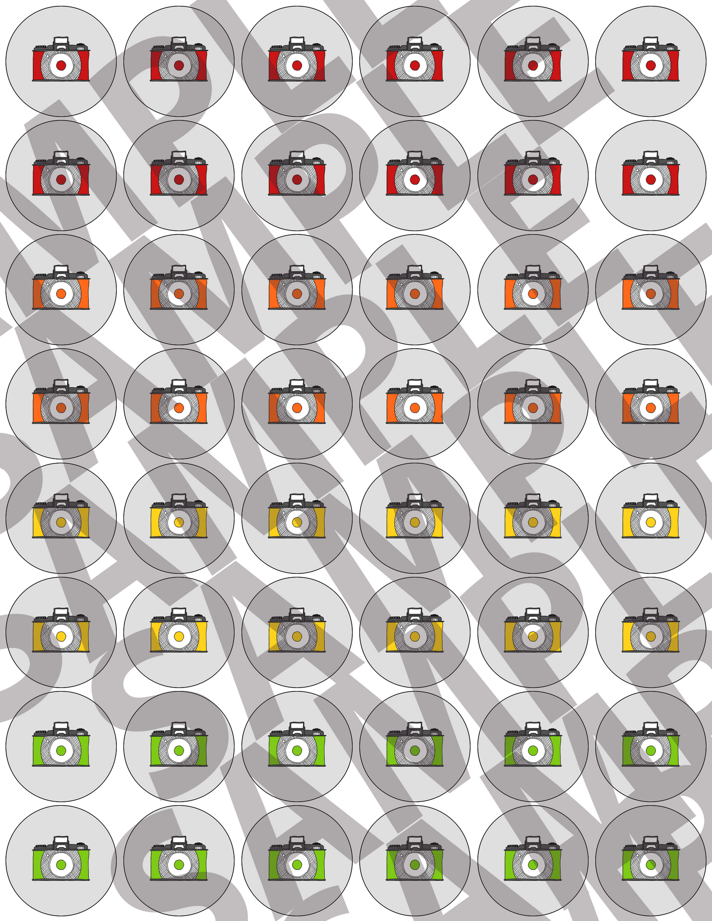 Sketchy Cameras Punchables