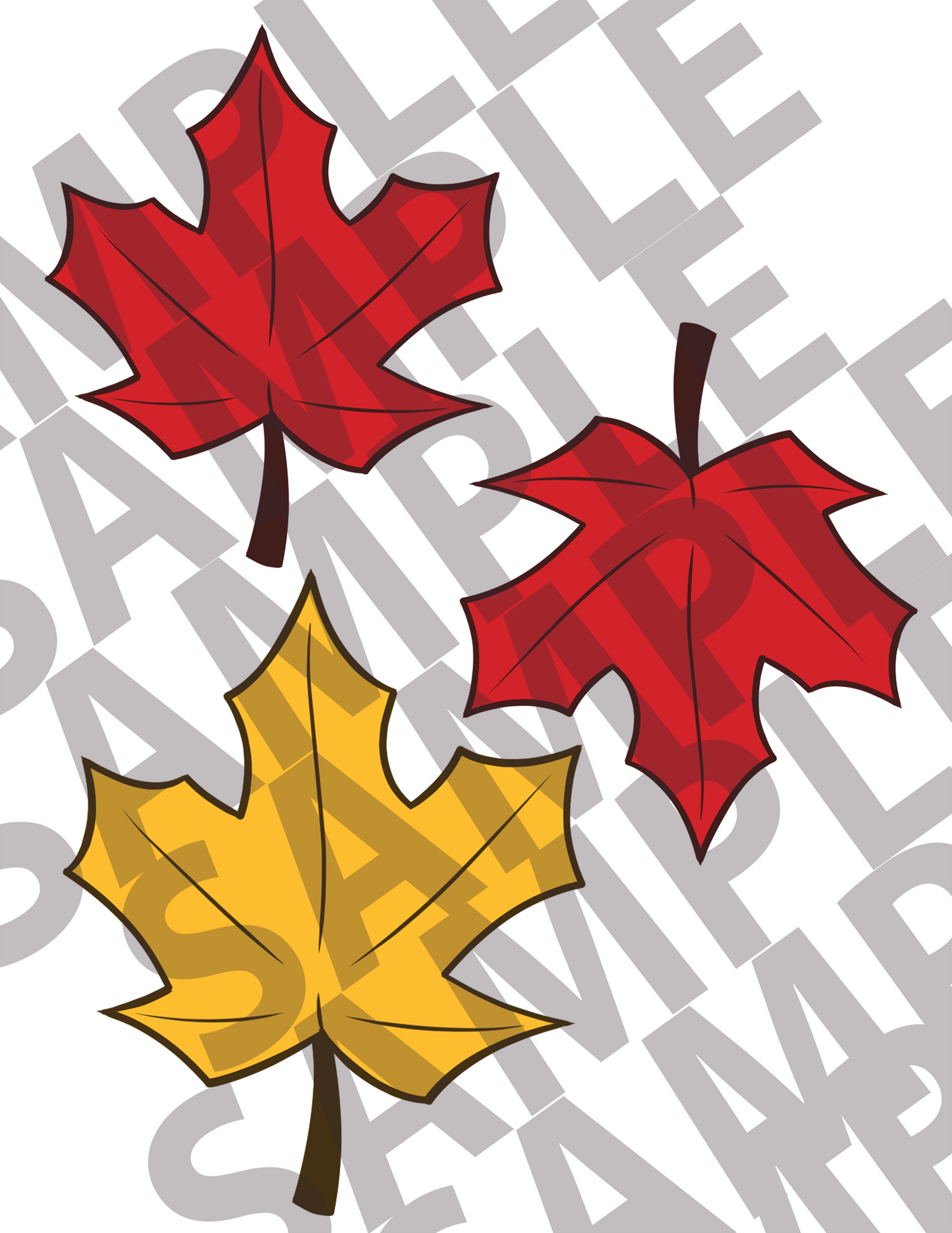 Cartoon Leaves
