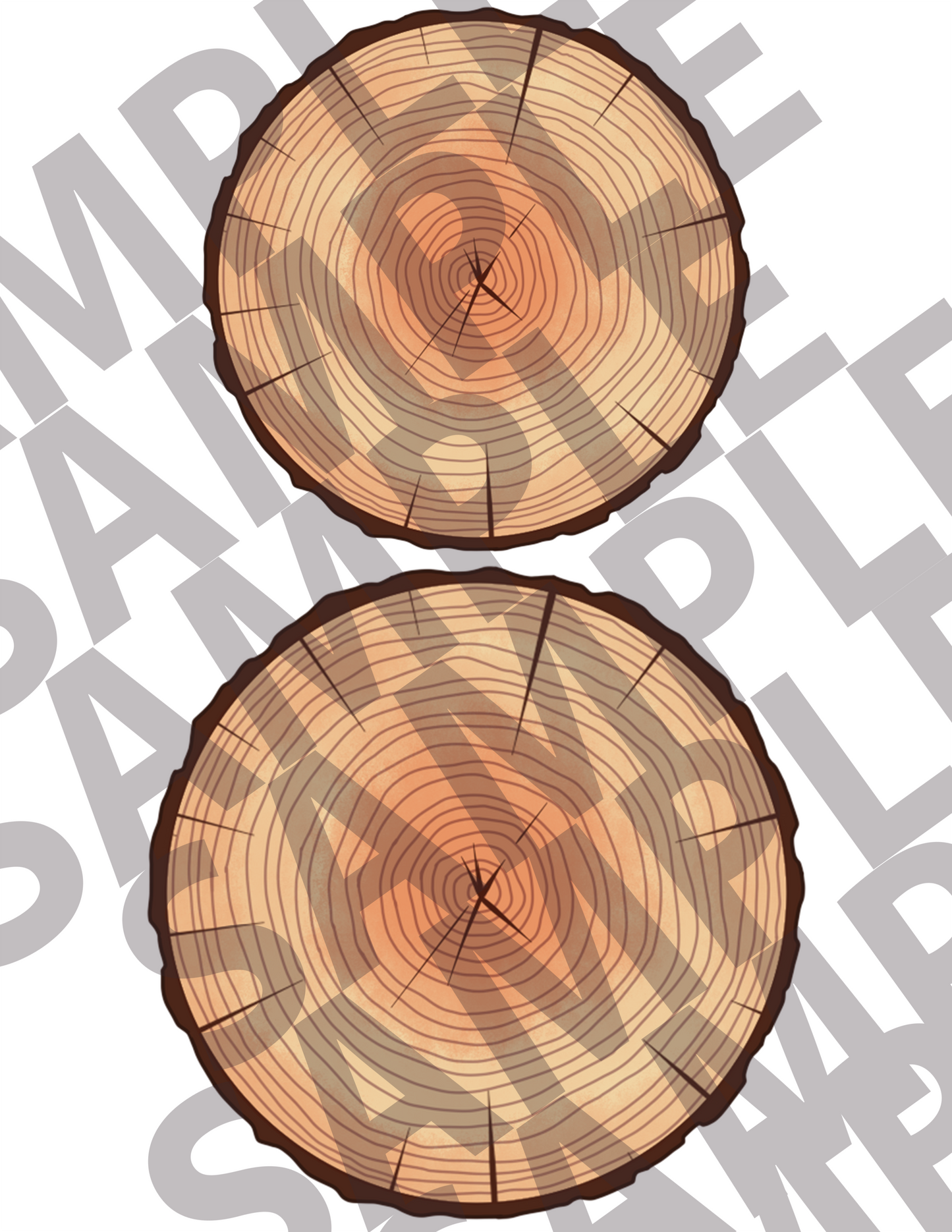 Wood Grain Slices