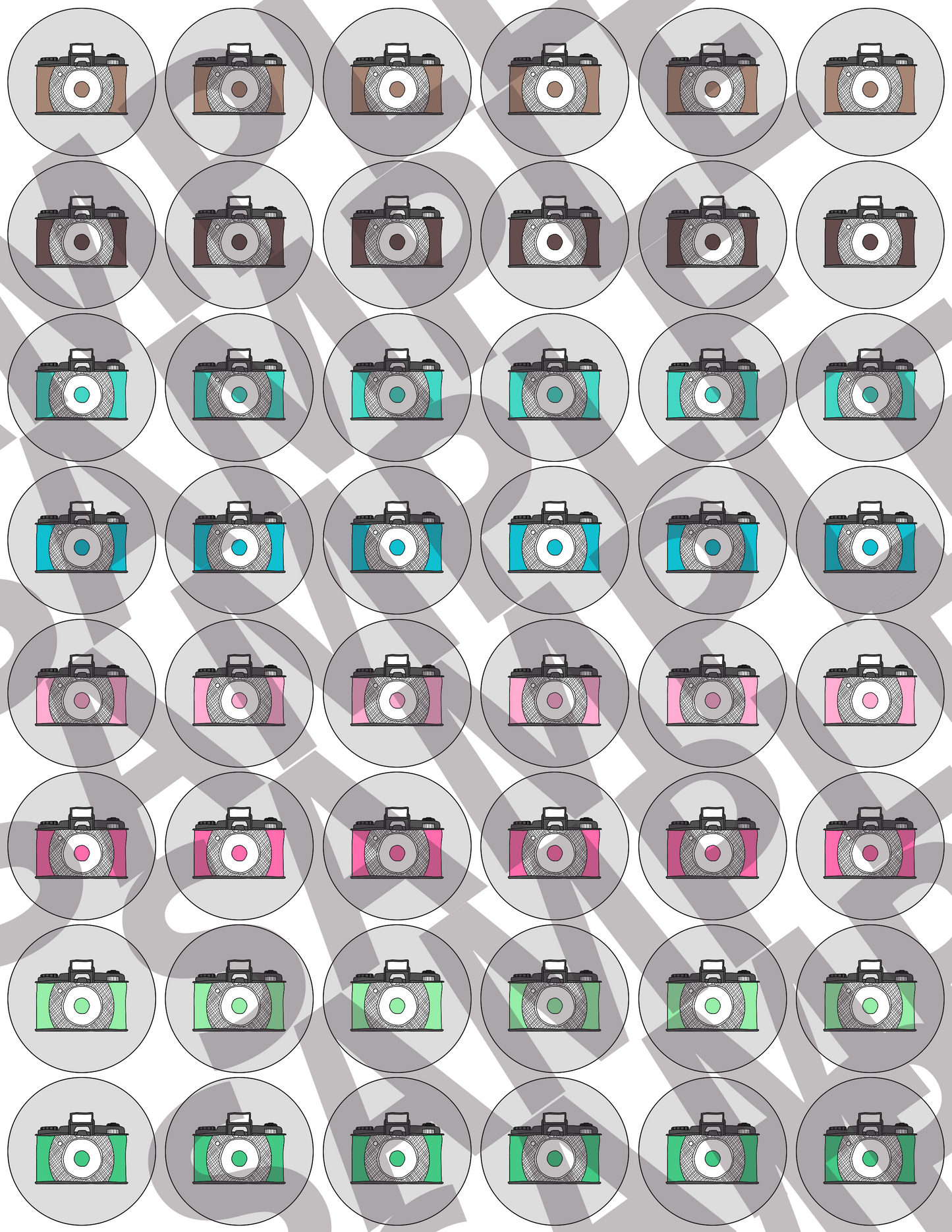 Sketchy Cameras Punchables