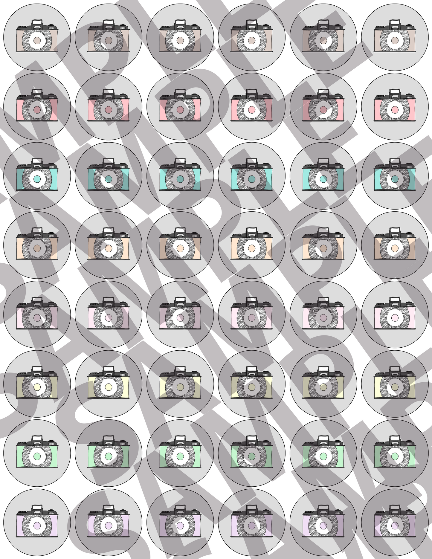 Sketchy Cameras Punchables