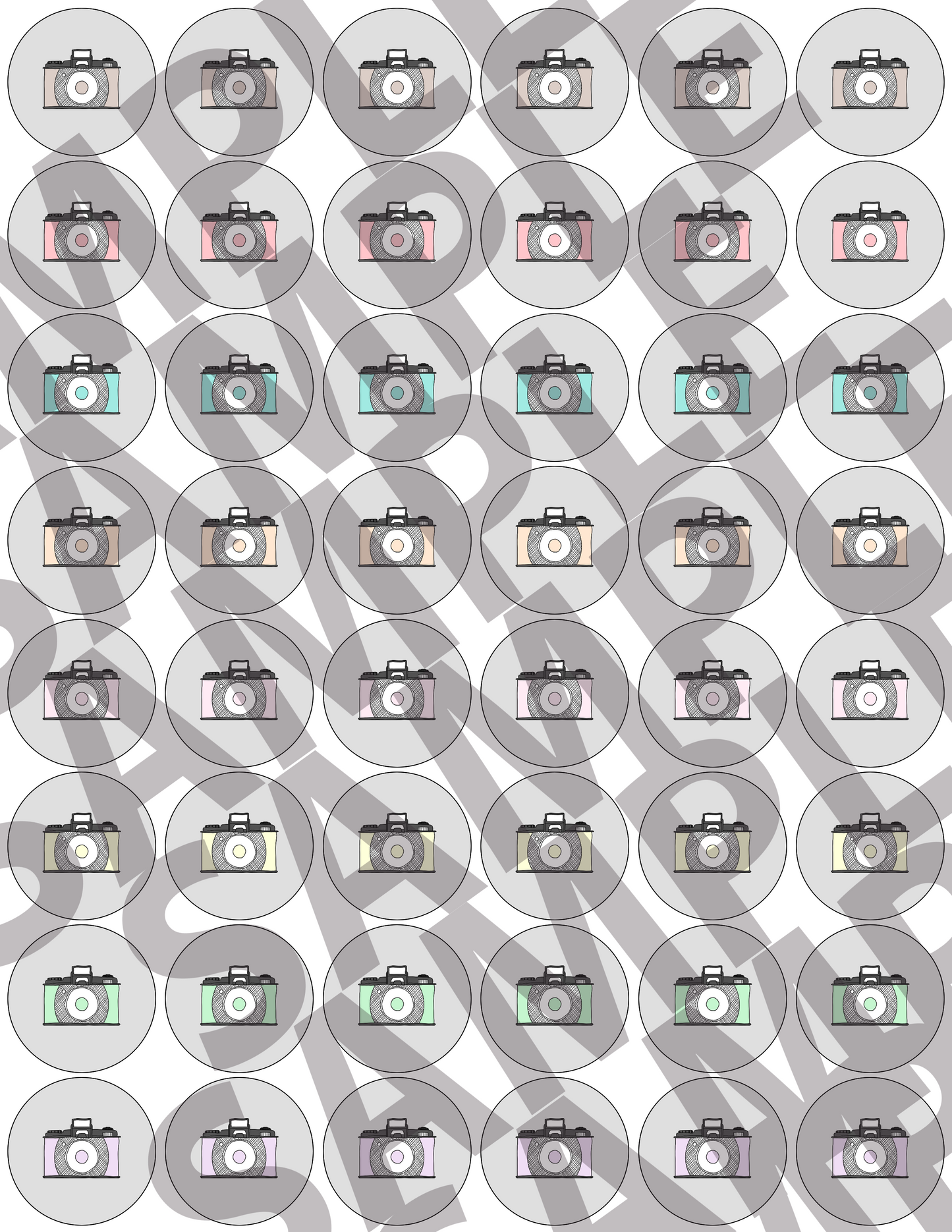 Sketchy Cameras Punchables