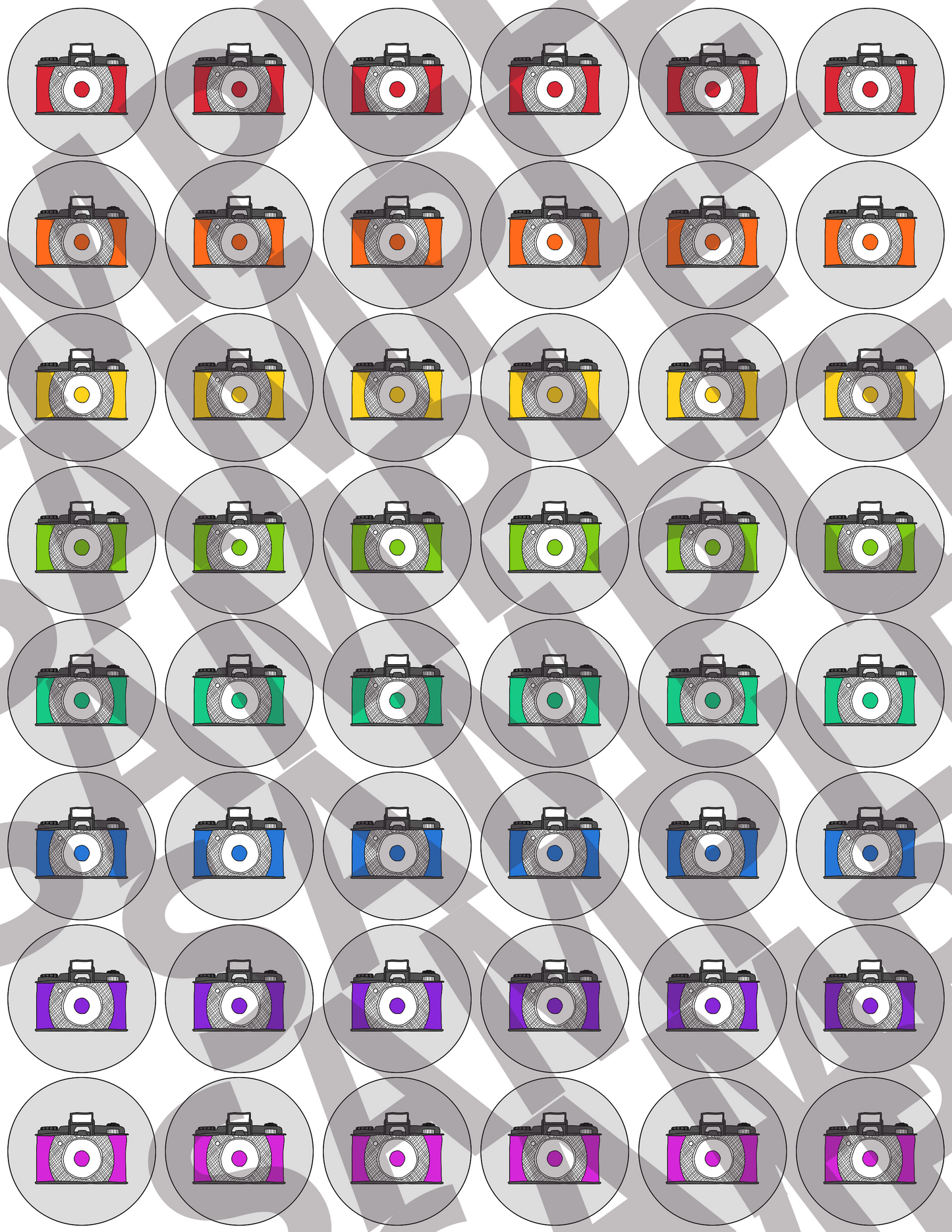 Sketchy Cameras Punchables