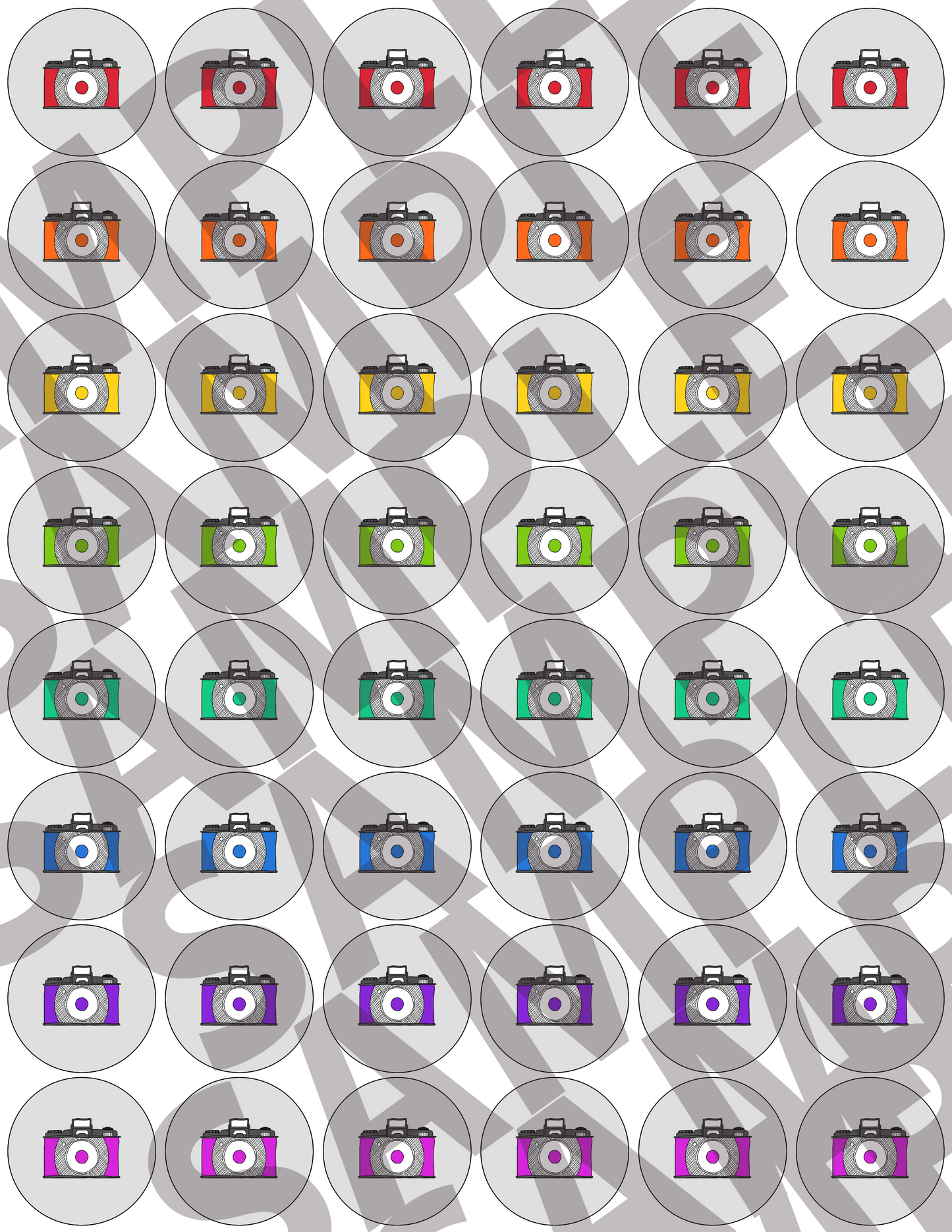 Sketchy Cameras Punchables