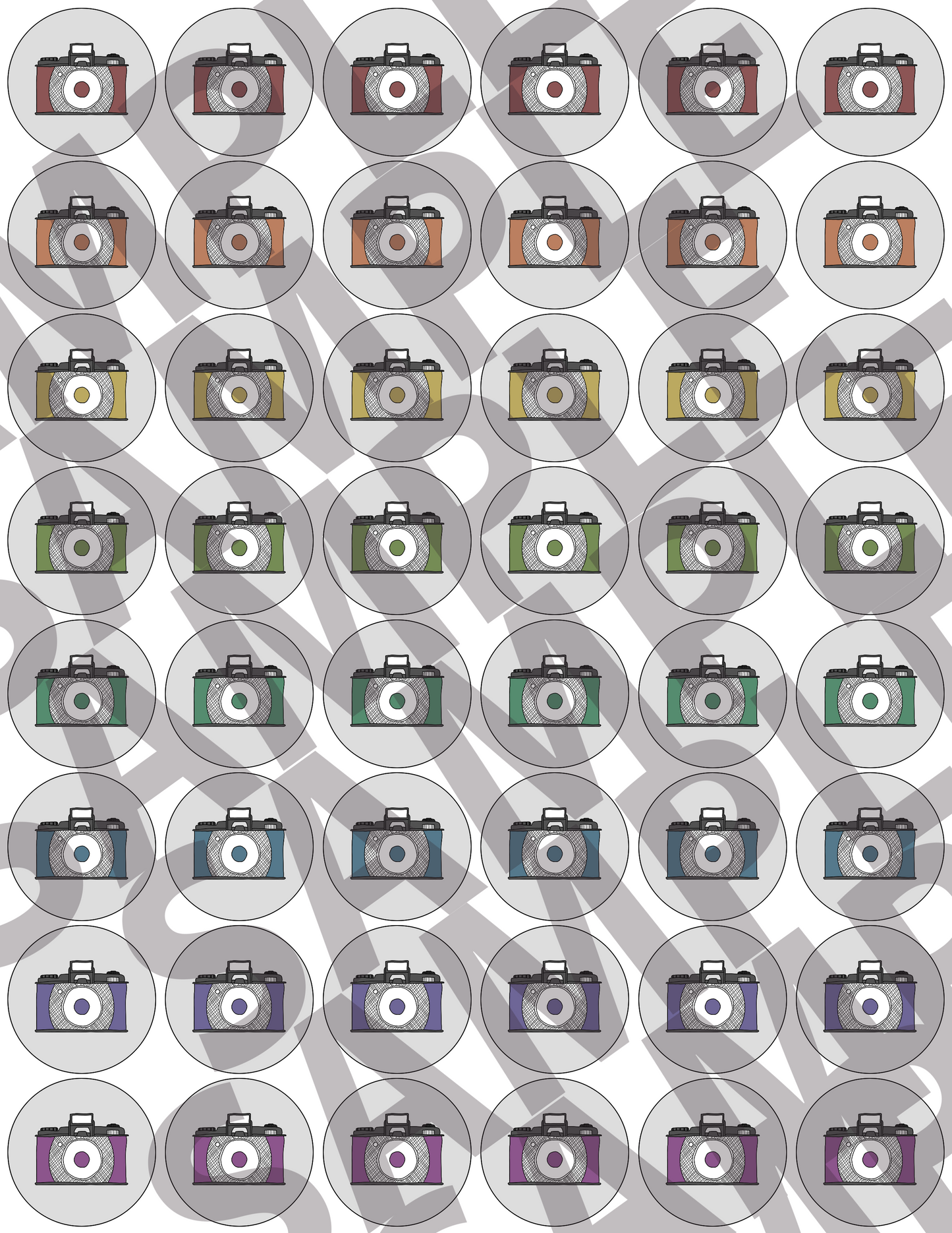 Sketchy Cameras Punchables