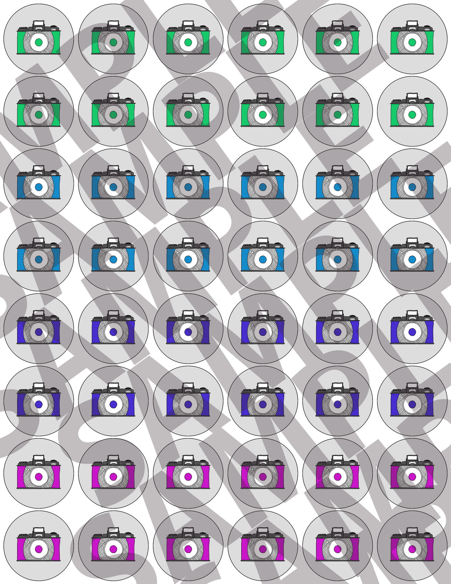 Sketchy Cameras Punchables