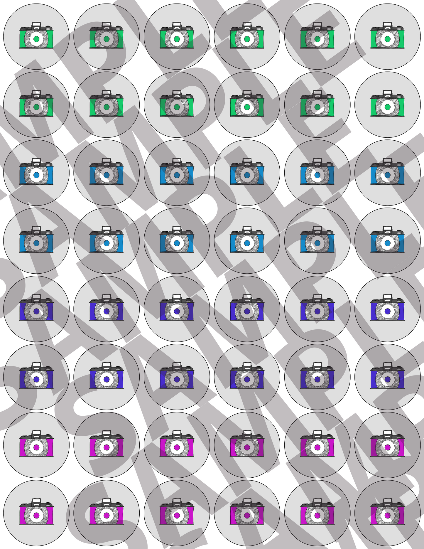 Sketchy Cameras Punchables