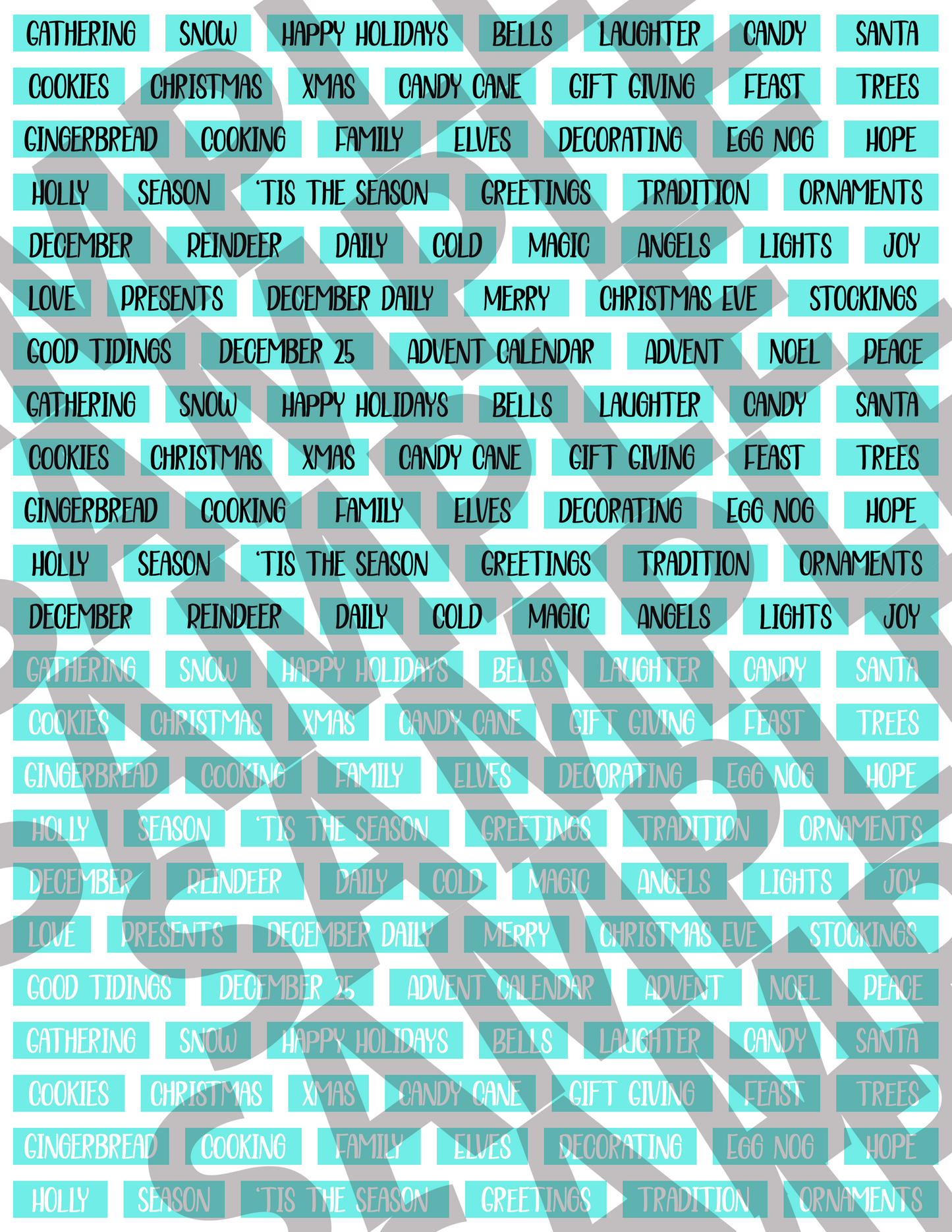 Christmas Words