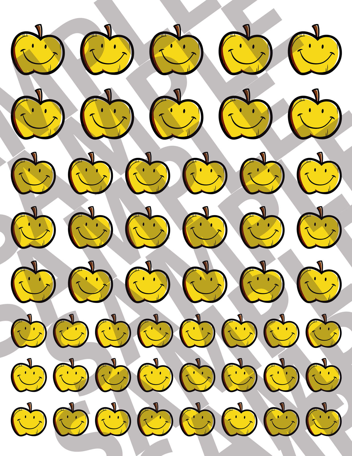 Cartoon Apples