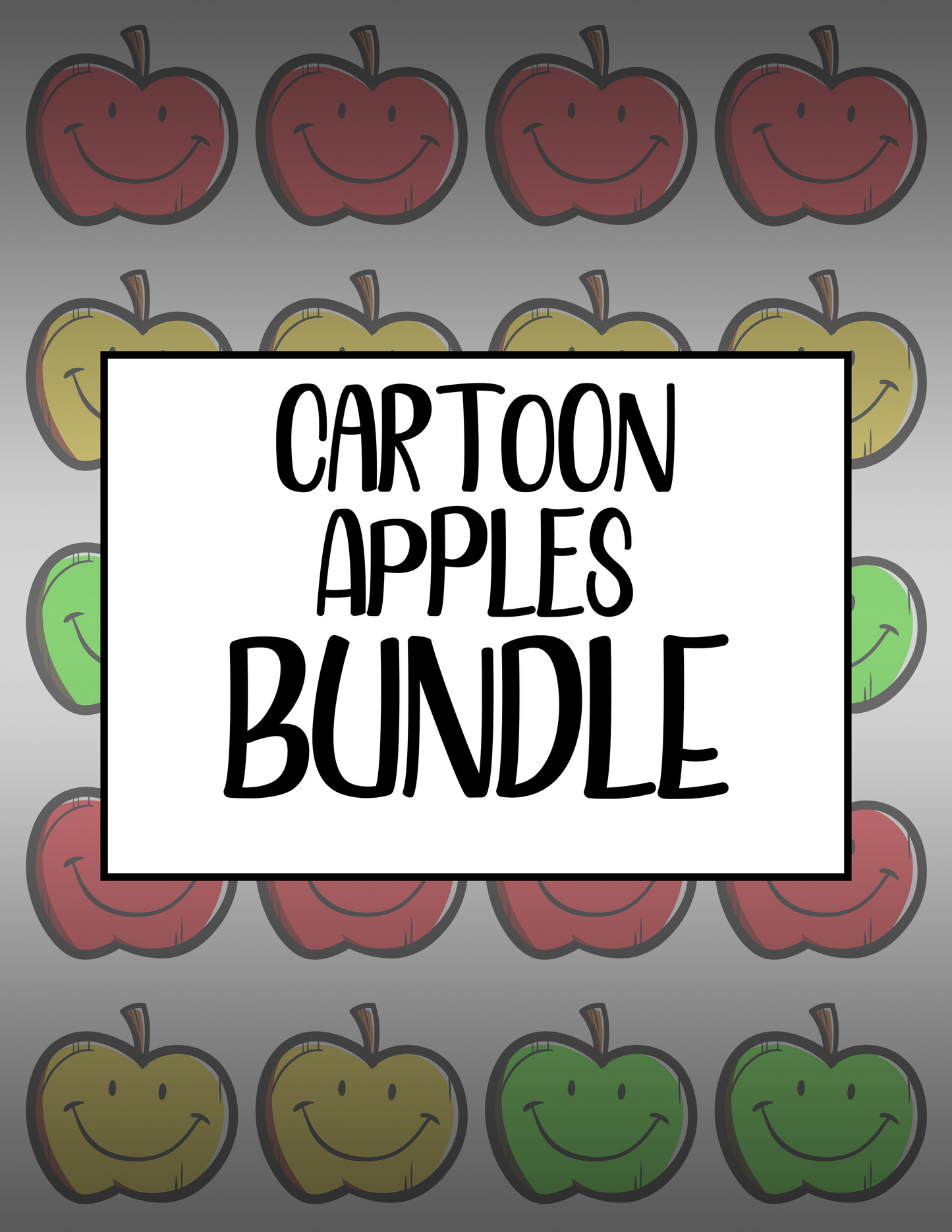 Cartoon Apples