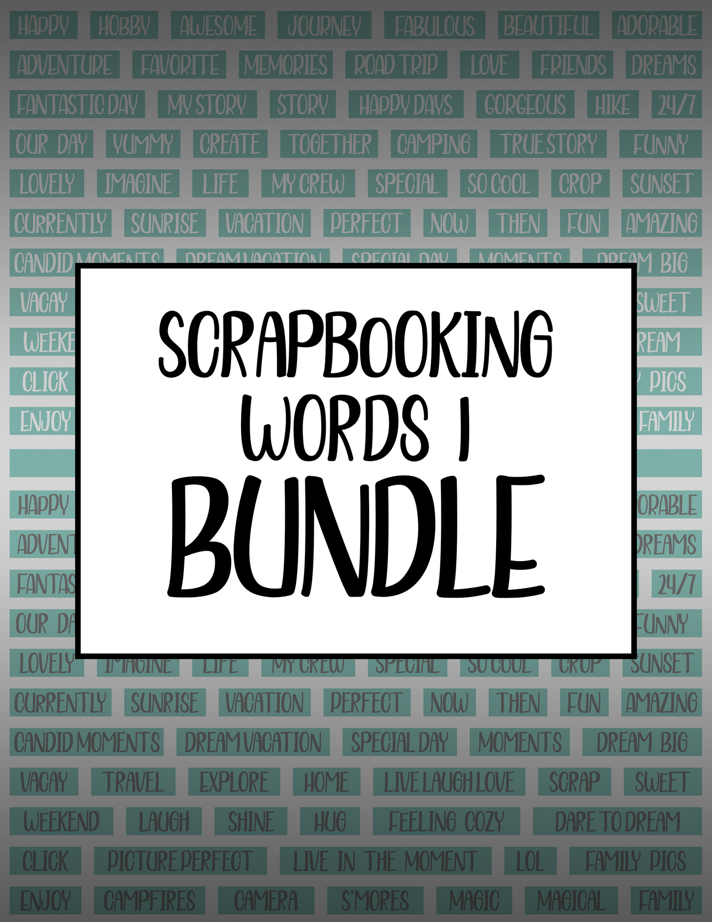 Scrapbooking Words