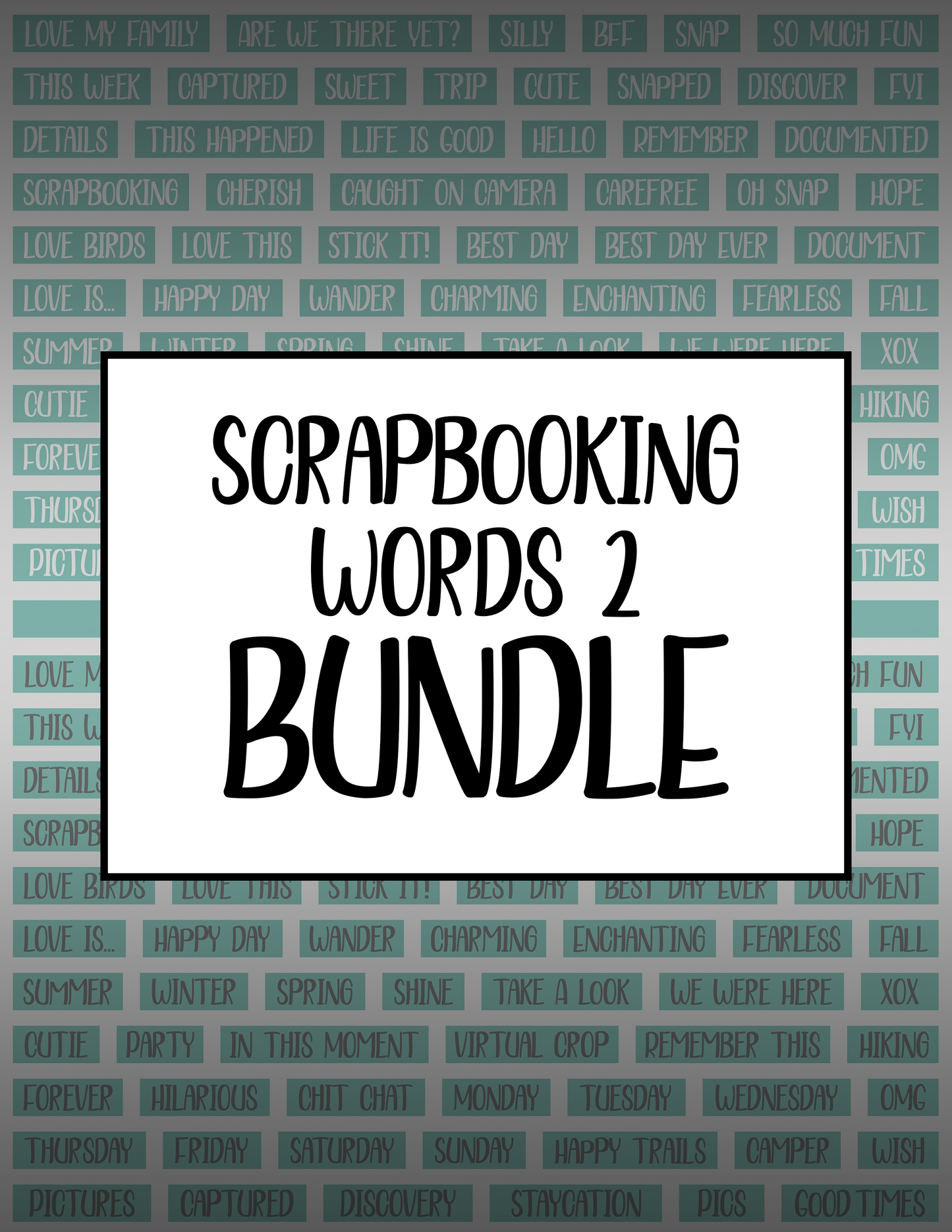 Scrapbooking Words