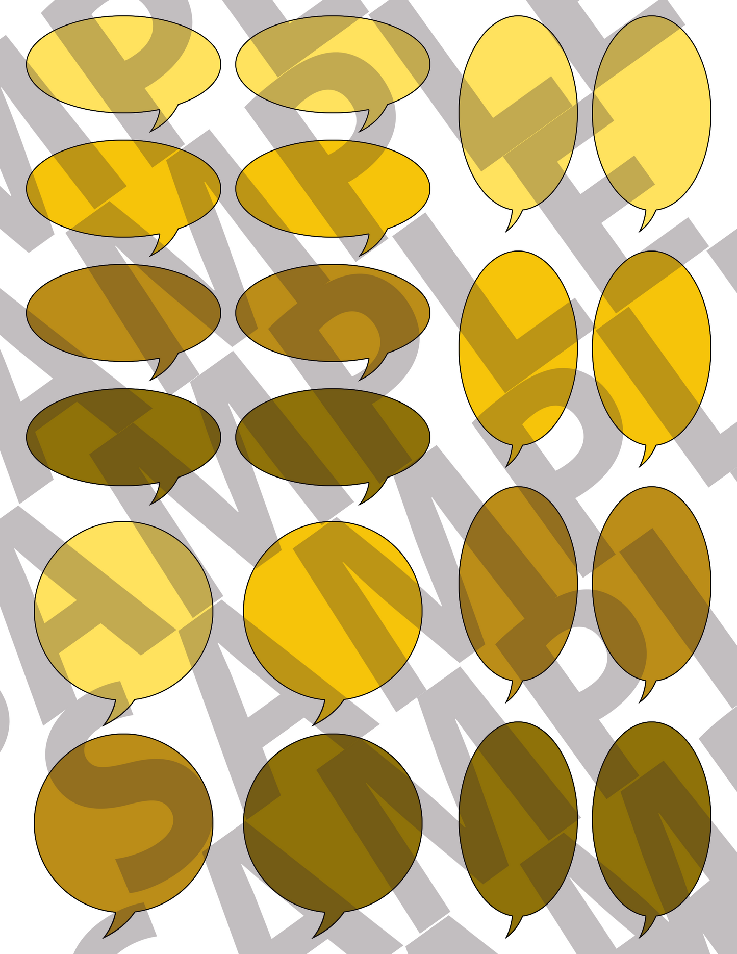 Speech Bubbles