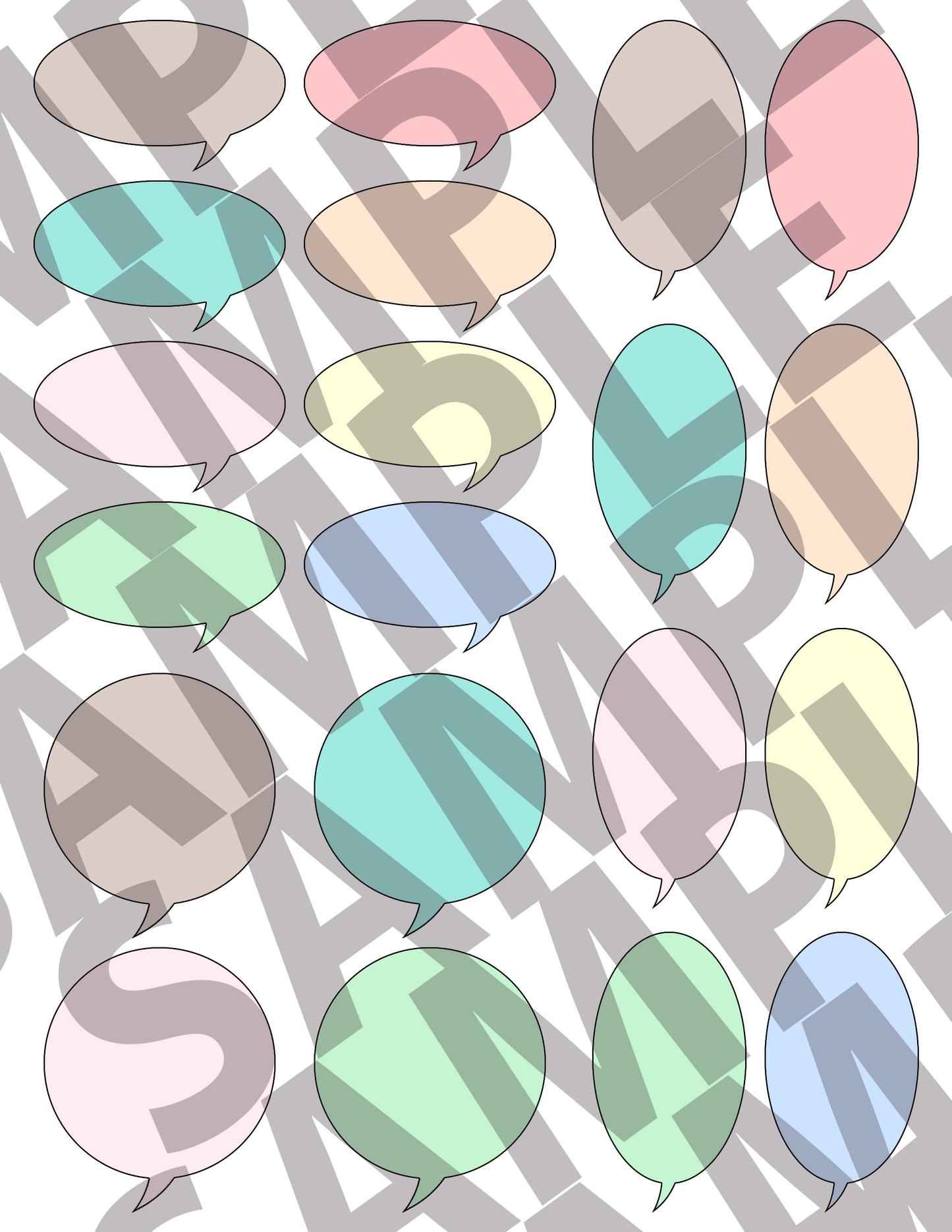 Speech Bubbles