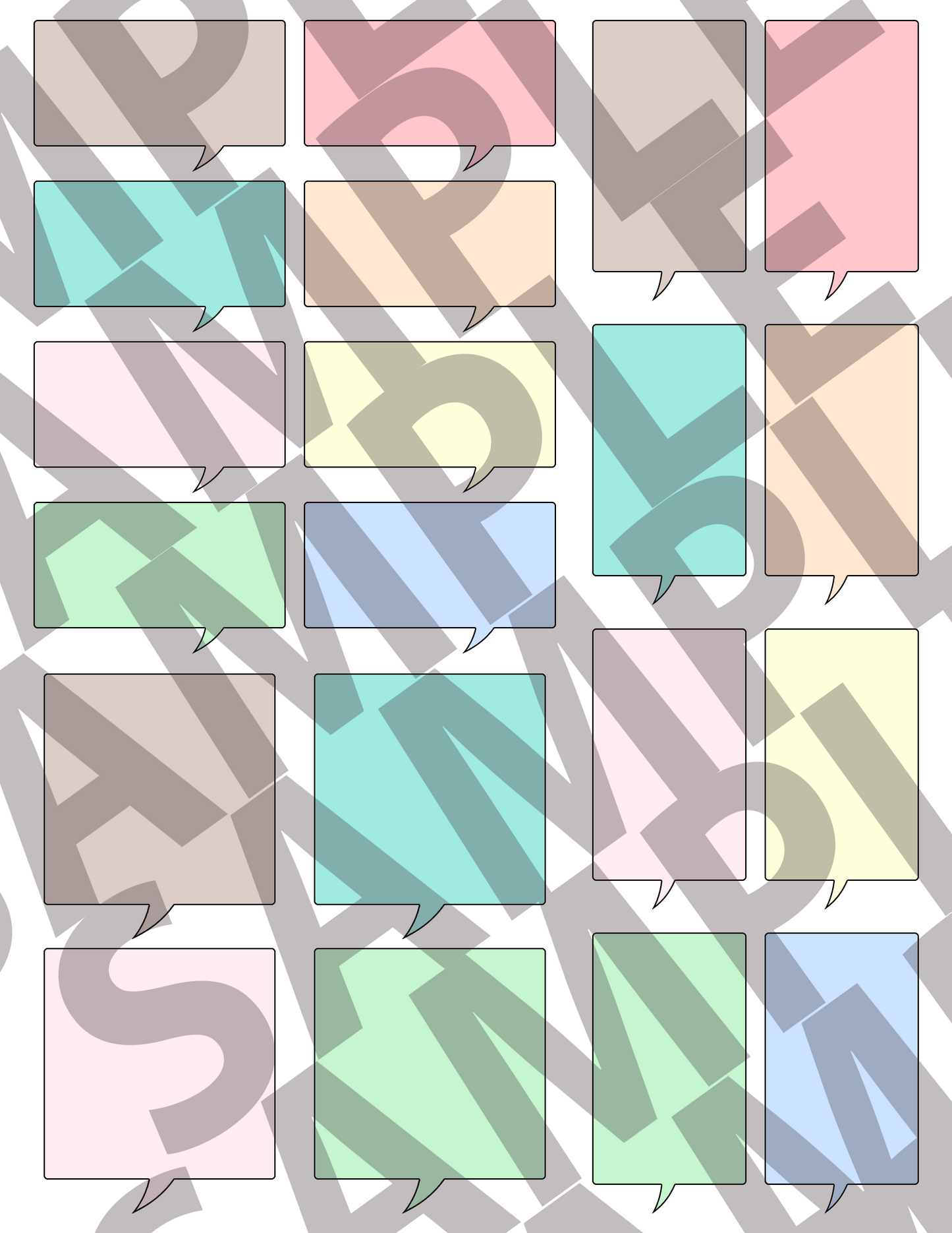 Speech Bubbles