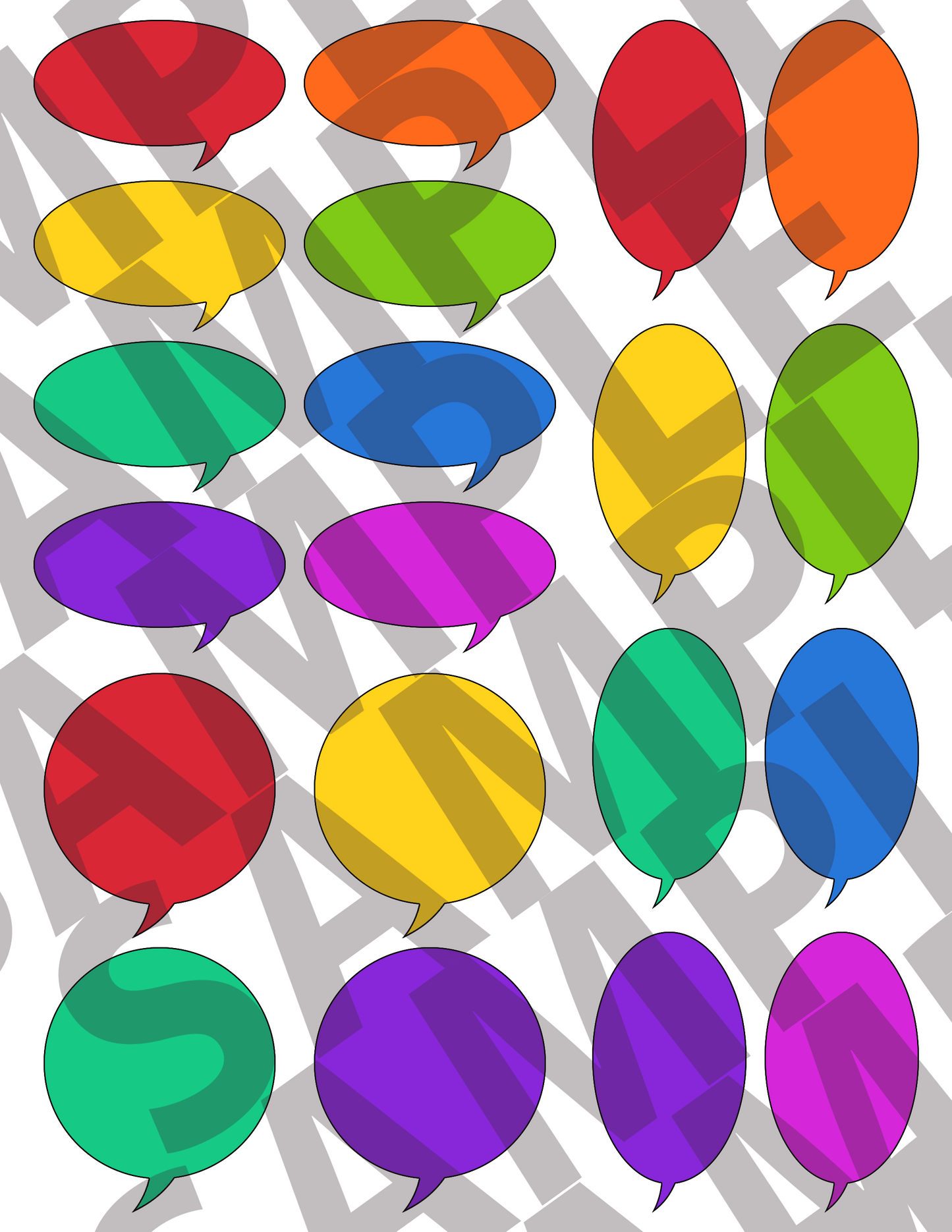 Speech Bubbles