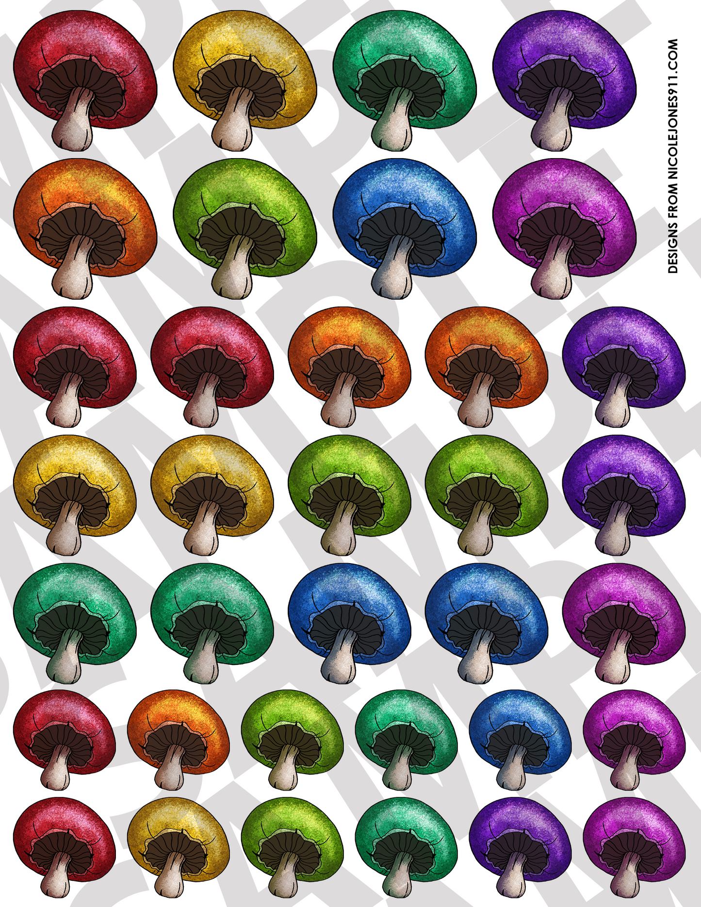 Small Mushrooms