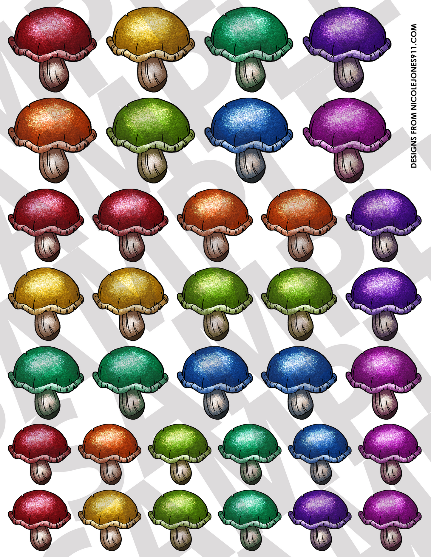 Small Mushrooms