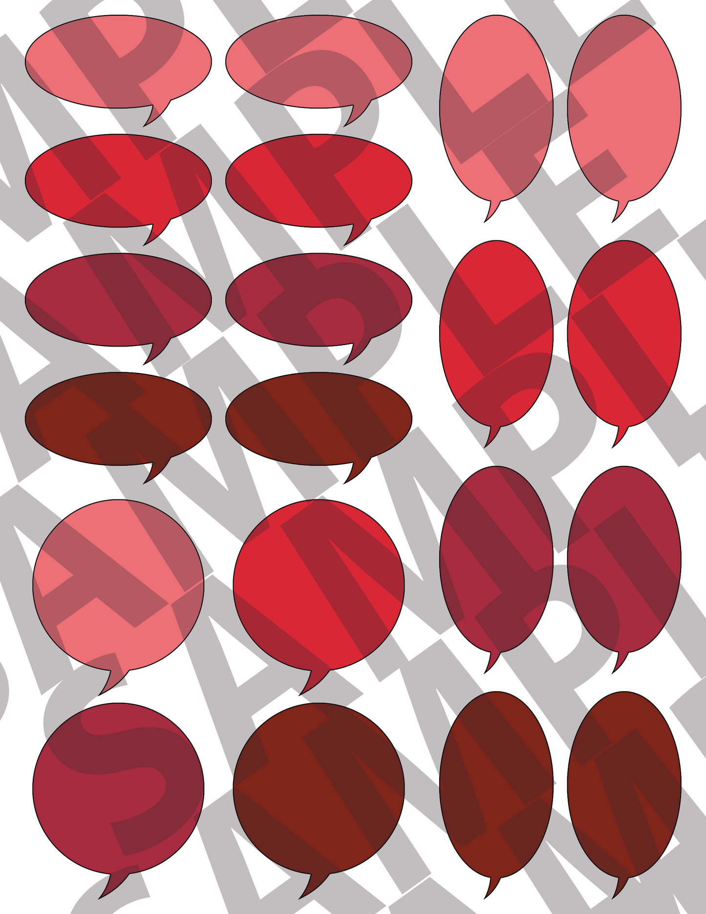 Speech Bubbles
