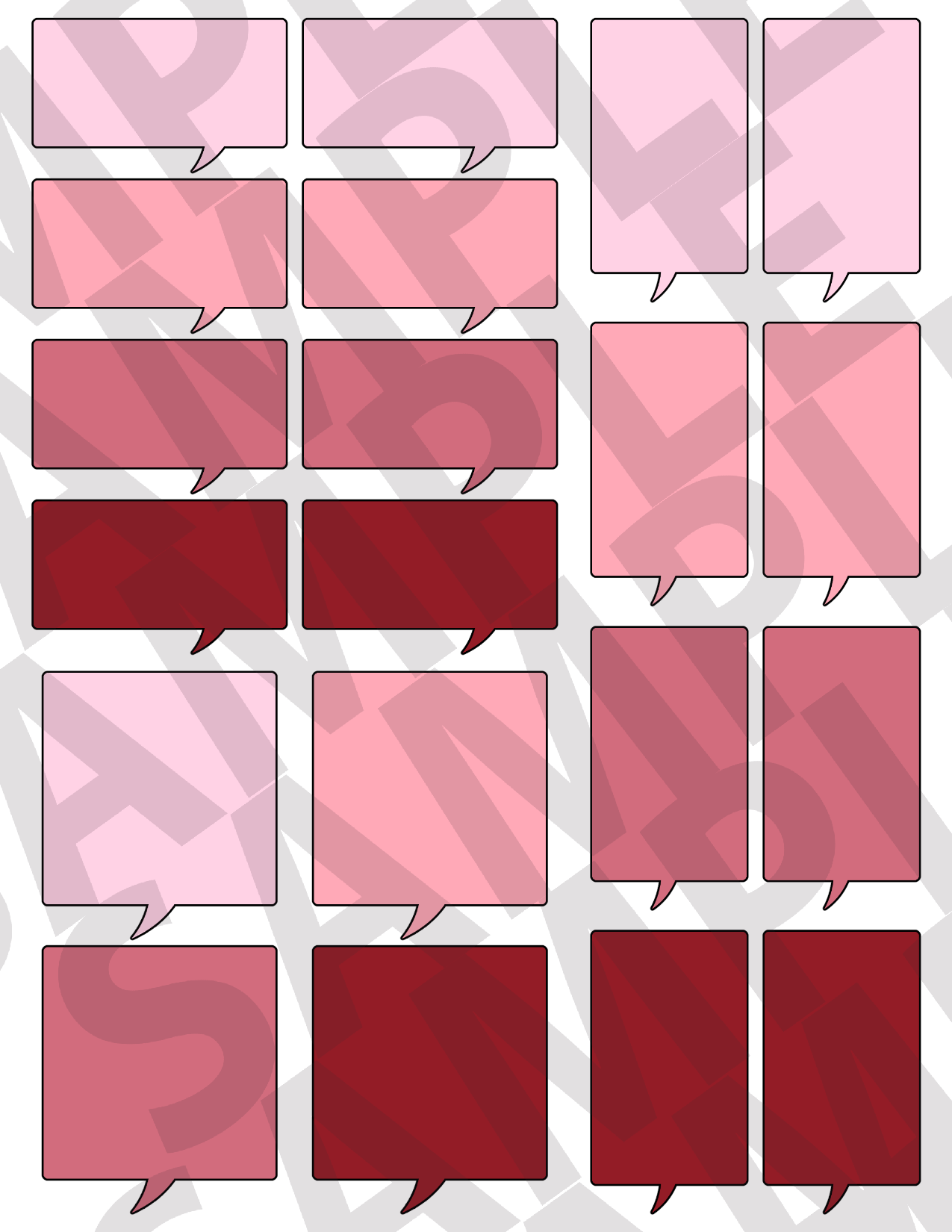 Speech Bubbles