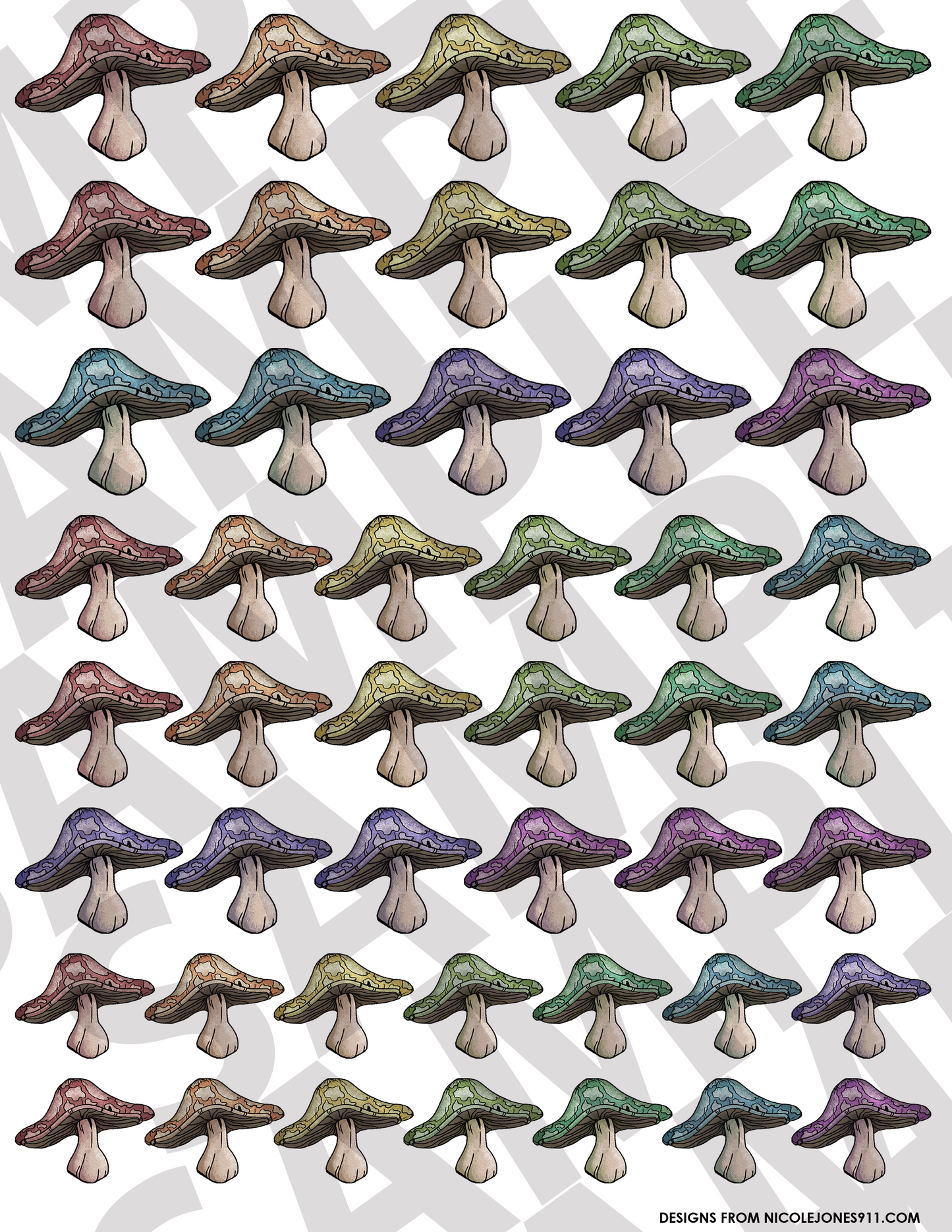 Small Mushrooms