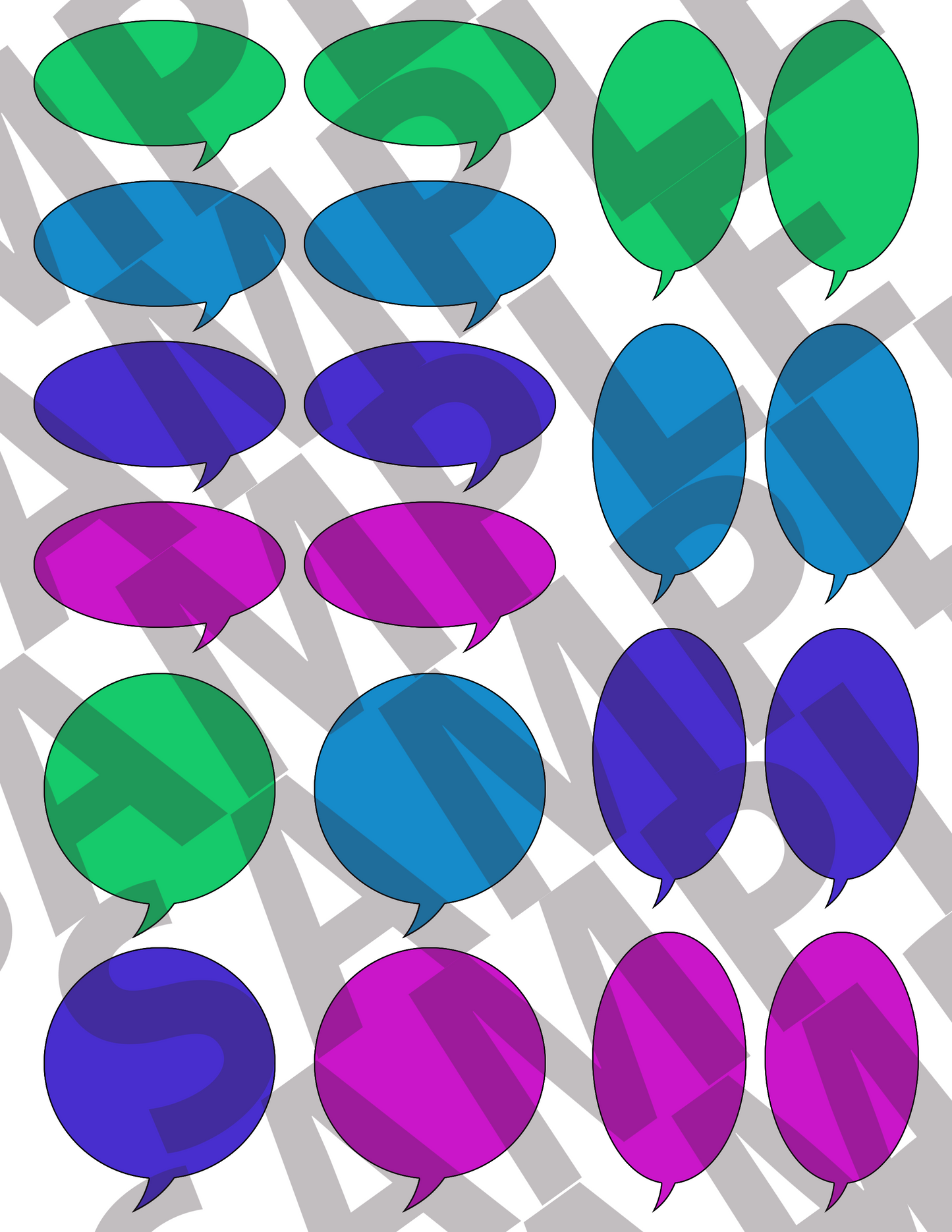 Speech Bubbles