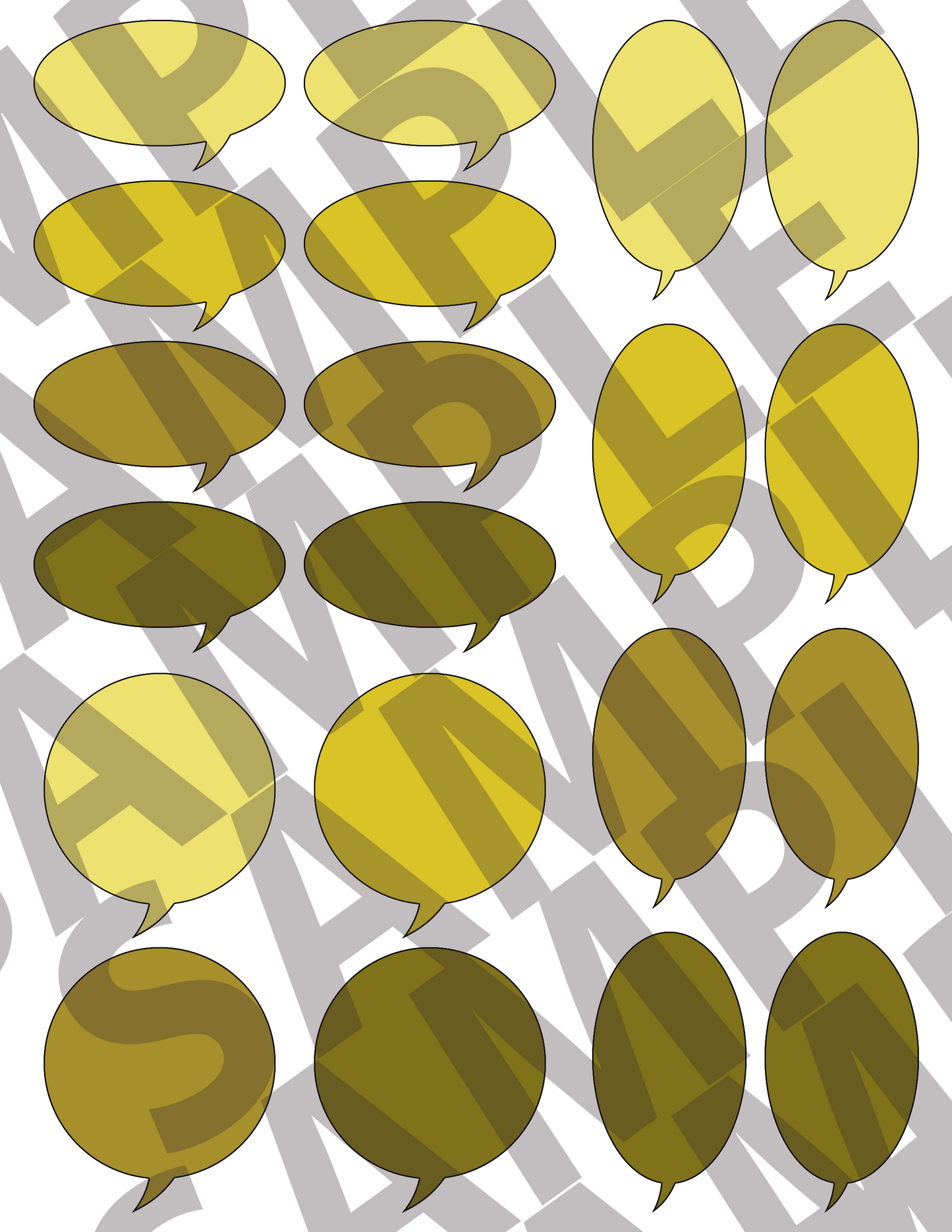 Speech Bubbles