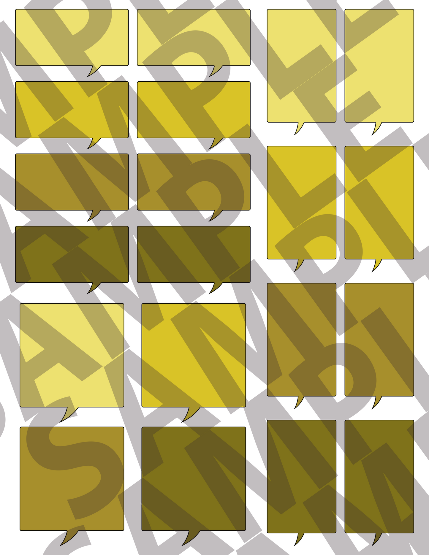 Speech Bubbles