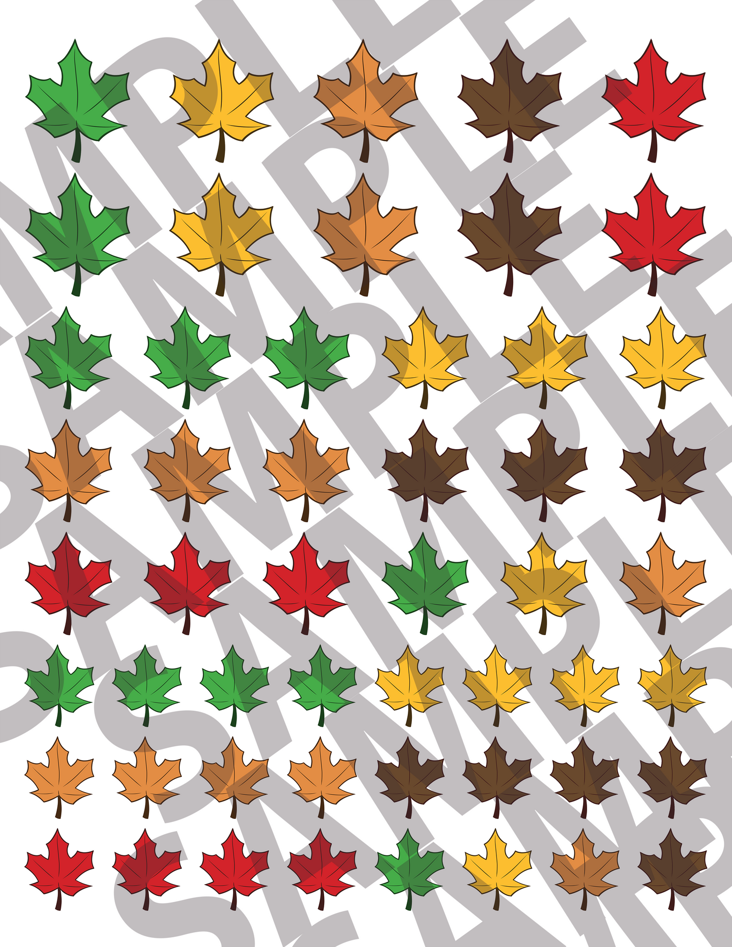 Cartoon Leaves