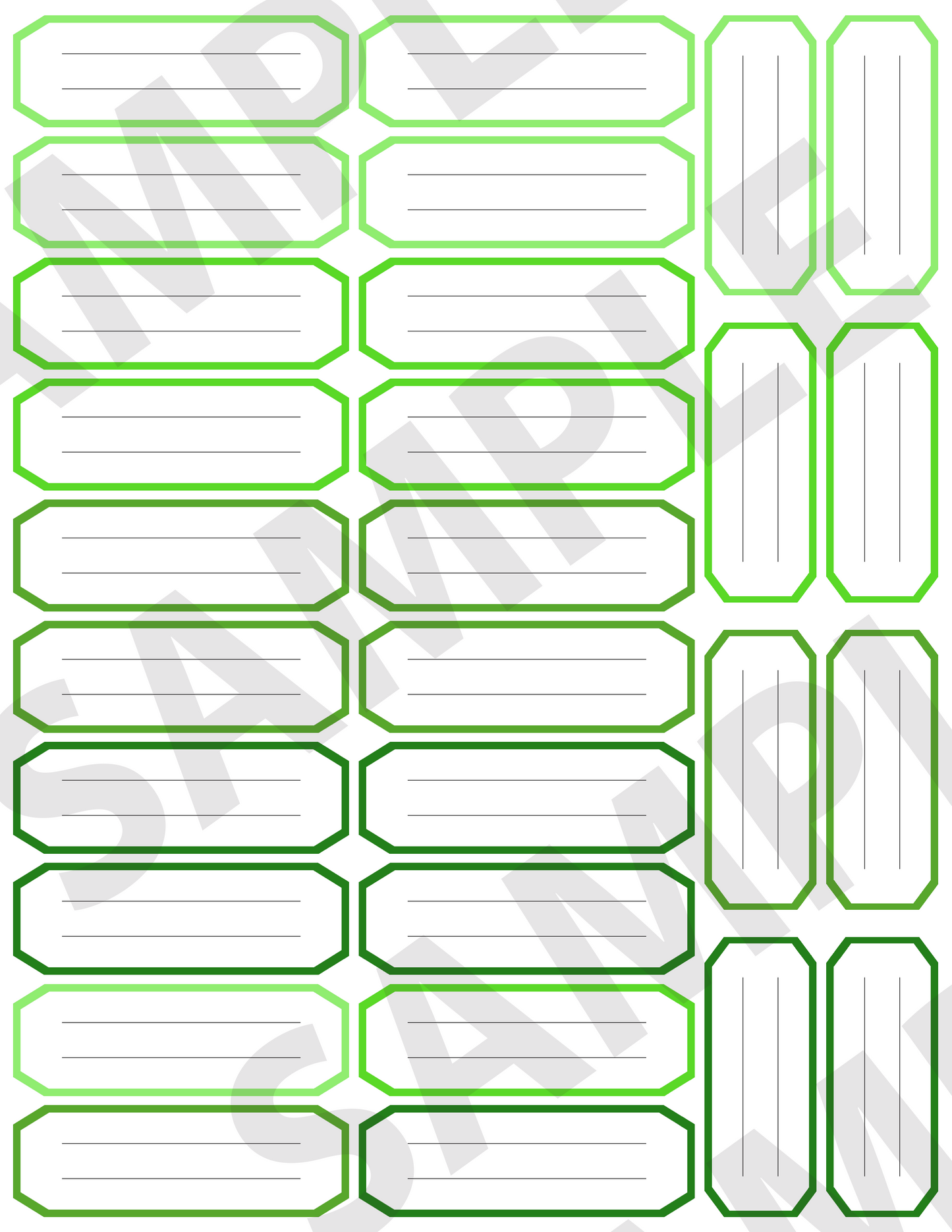 Journaling Labels