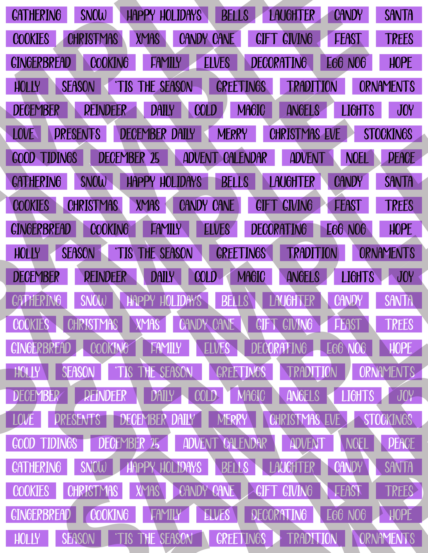 Christmas Words