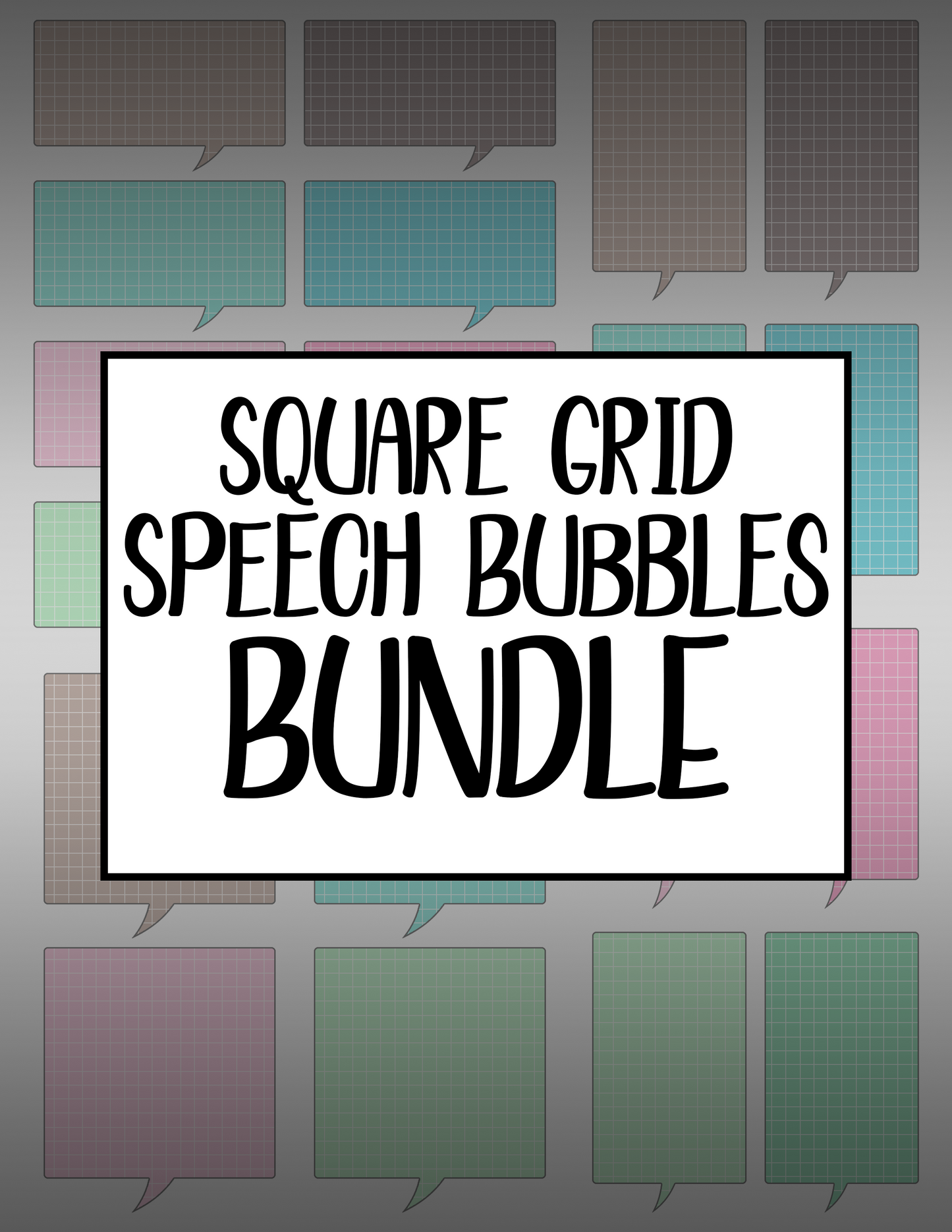 Grid Speech Bubbles
